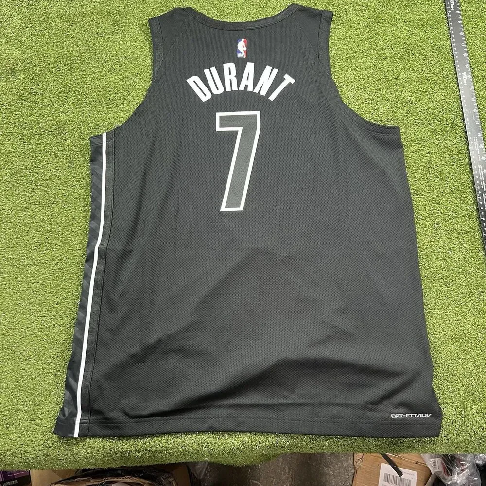Jordan Brooklyn Nets Kevin Durant Authentic Statement Edition XL NWOt